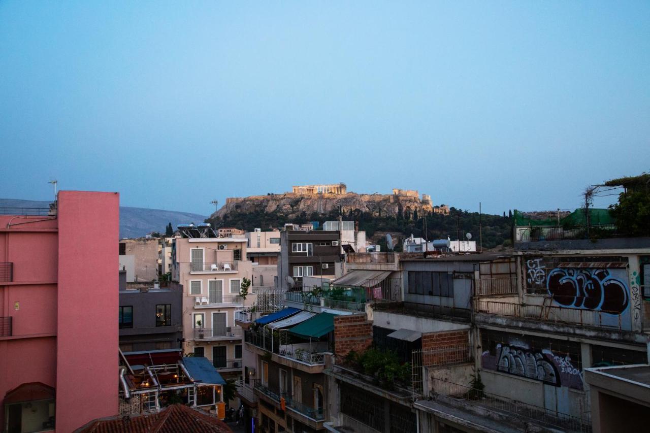 Downtown Athens Lofts - The Acropolis Observatory Exterior foto
