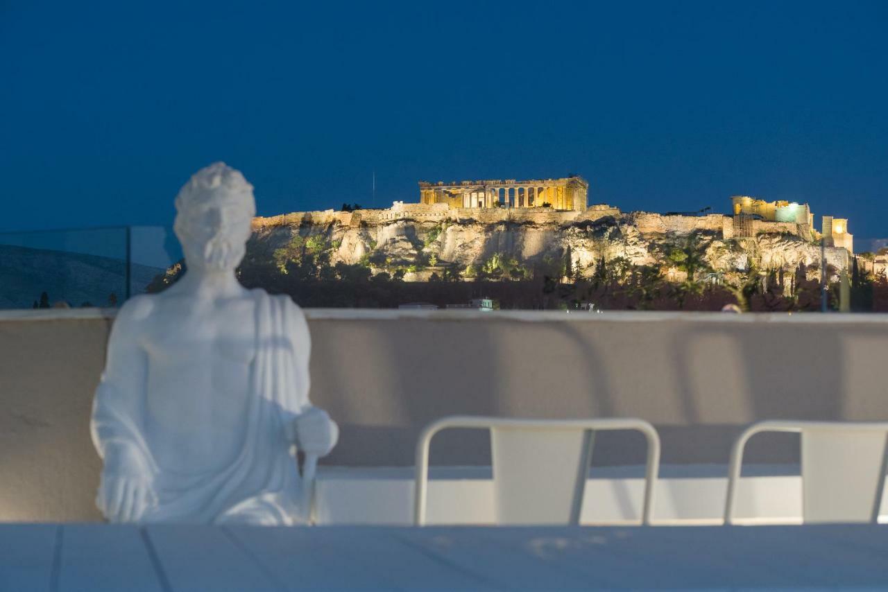 Downtown Athens Lofts - The Acropolis Observatory Exterior foto